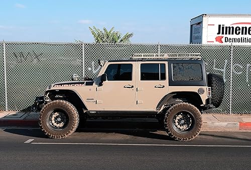 Miniatura 2 de Calcomanías para ventana trasera con estampado floral para Wrangler 2018-2024 de 4 puertas JLU 2018 2019 2020 2021 2022 2023 2024  Calcomanías