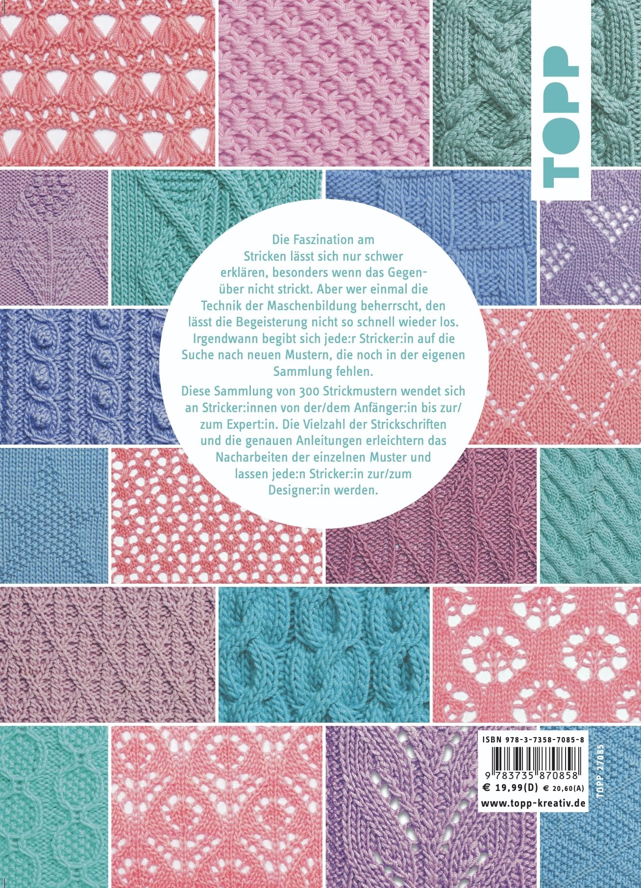 Das große Strickmuster-Buch: 300 tolle Designs, die man einfach haben muss