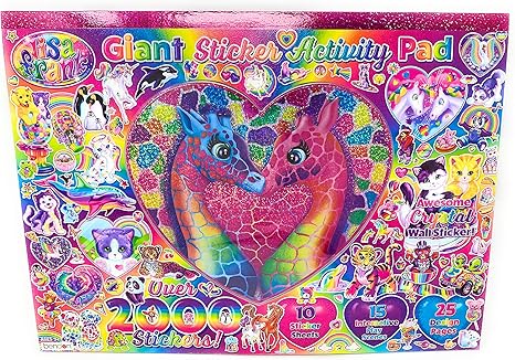 Lisa Frank Giant Sticker Activity Pad 2000 Stickers 10 Sticker Sheets 15 Interactive Play Scenes 25 Design Pages Deluxe Set Stickers Amazon Canada Lisa Frank Giant Sticker Activity Pad 2000 Stickers 10 Sticker Sheets 15 Interactive Play Scenes 25 Design Pages Deluxe Set Stickers Amazon Canada