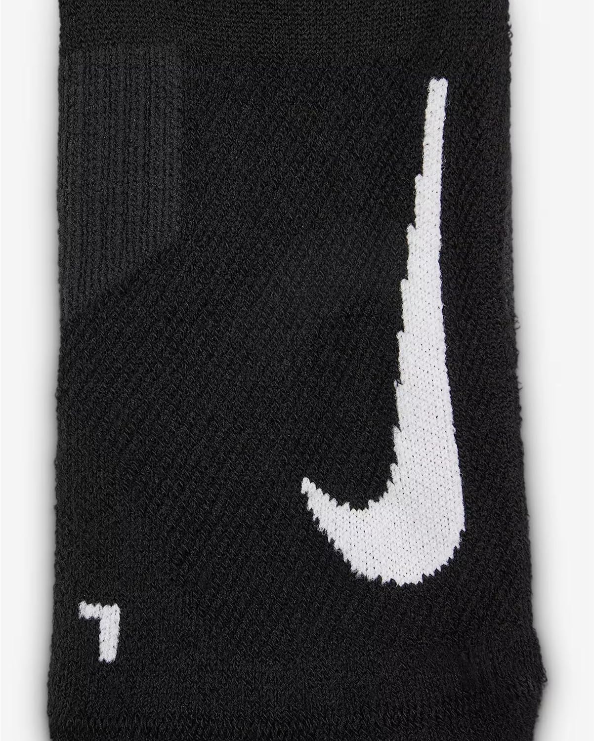 Multiplier Running No-Show Socks 2 Pack (010 - Black/White)