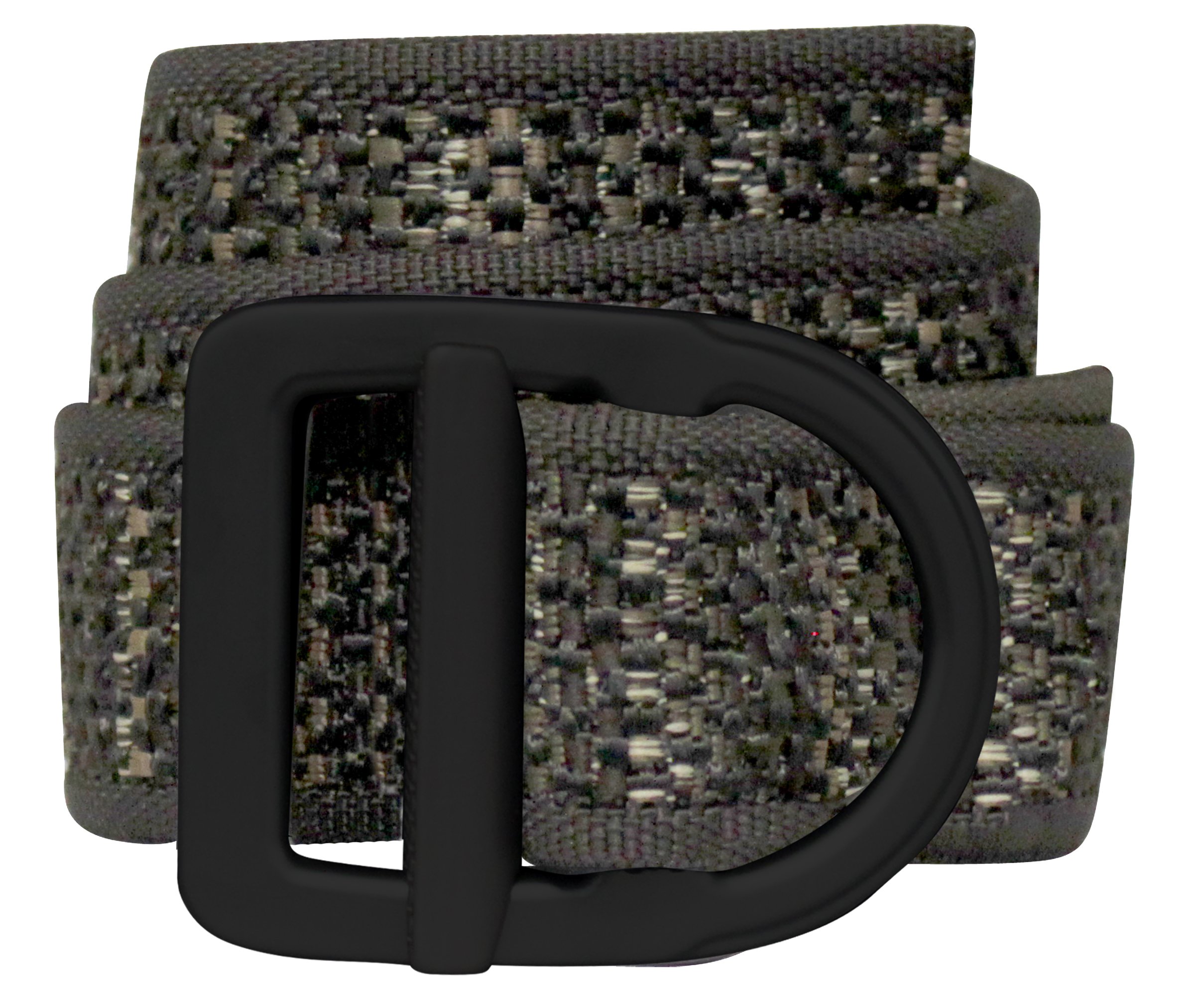 Bison Designs Delta Belt - by - Light Duty 38mm - black Buckle - Brownstone, up to 38"