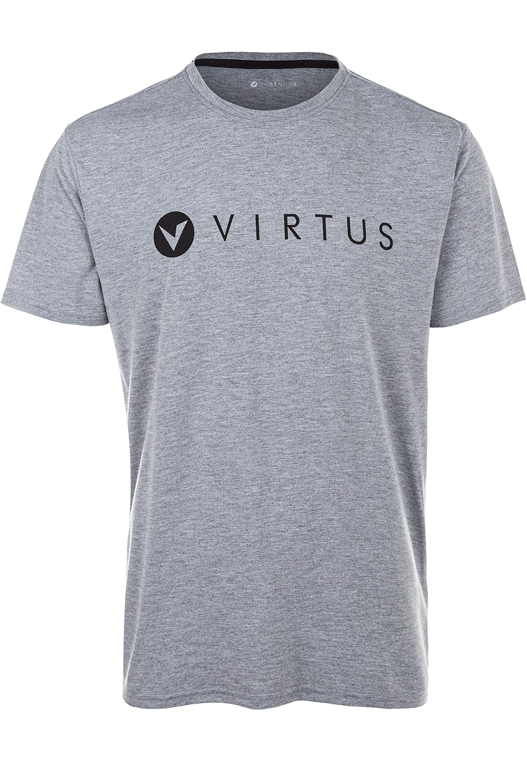 Virtus Men's Edwardo T-Shirt, Opaque, 1038a Mid Grey Mel, XXX-Large
