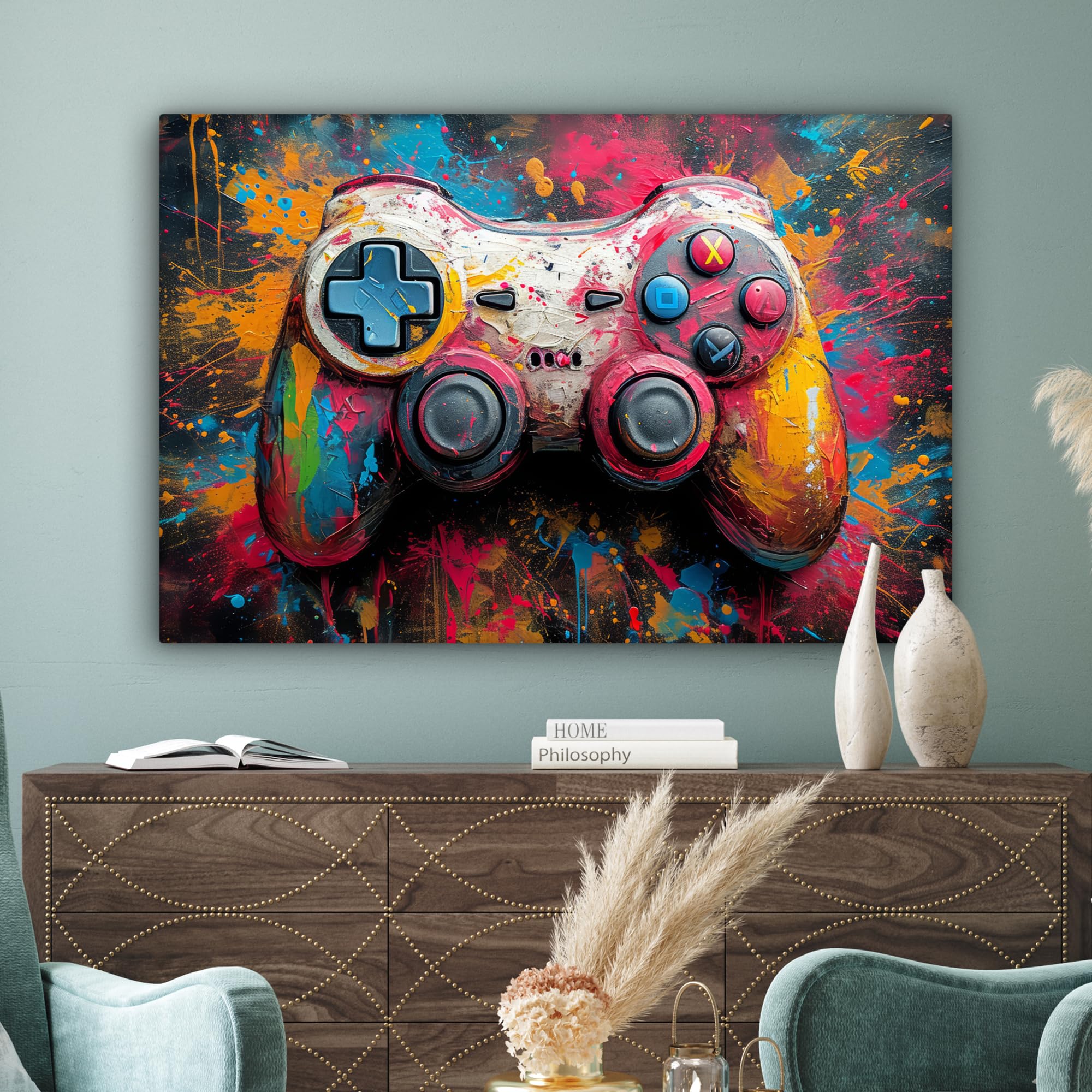 MuchoWow© Impressions sur Toile Deco Tableau Murale Decoration Salon