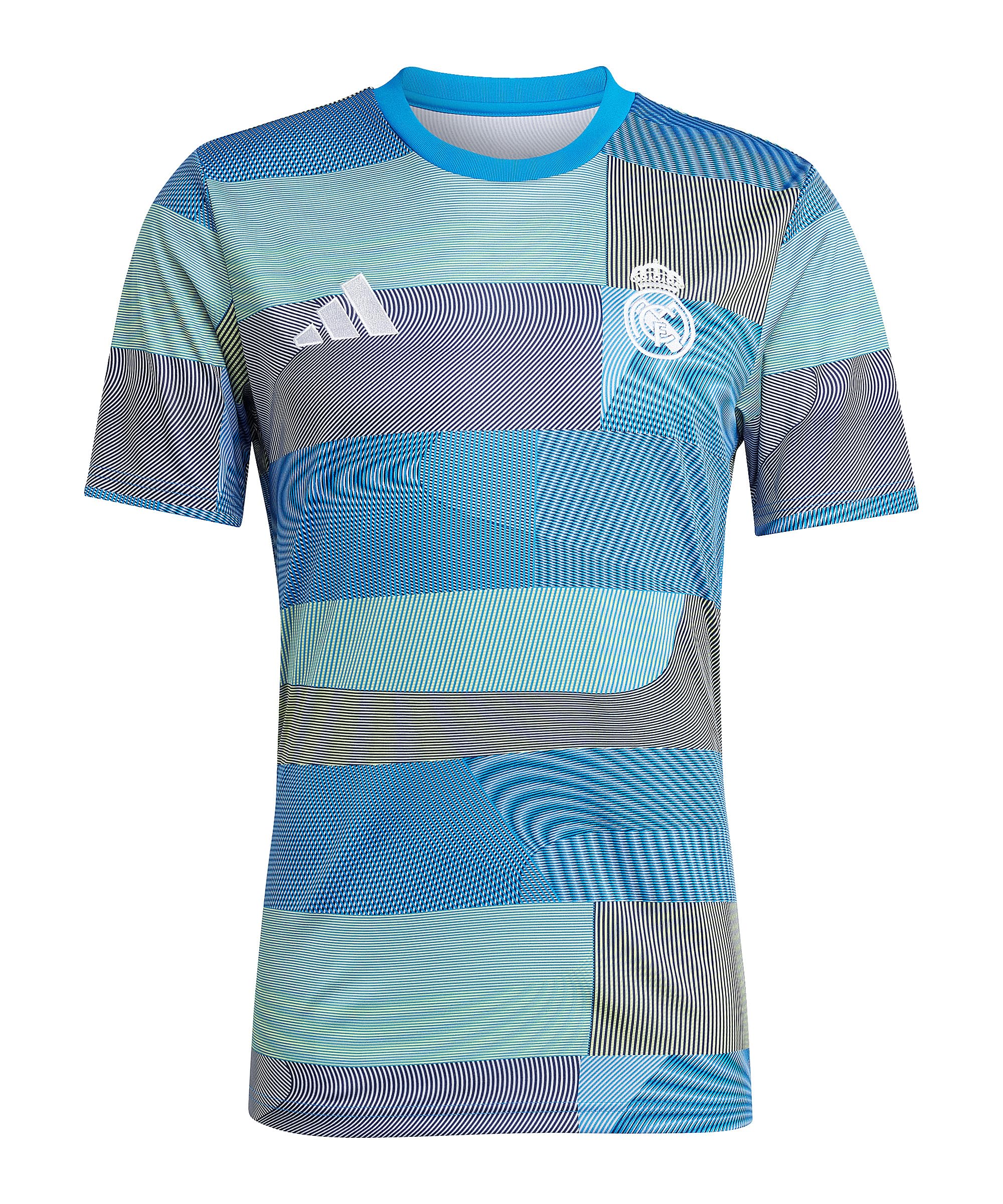 adidas Mens Real Madrid Pre Match Shirt 2025 2026 Adults-picture-25