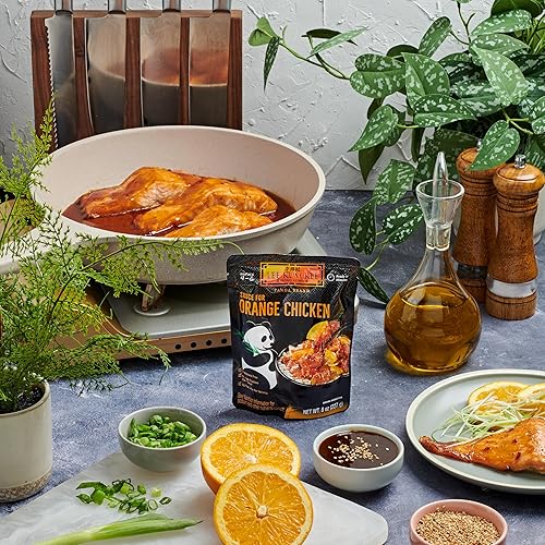 Miniatura 8 de Lee Kum Kee Salsa para pollo naranja, 8 onzas (paquete de 4)