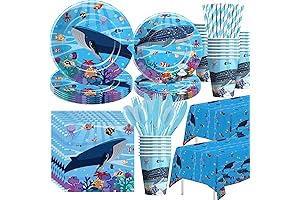 Whale Party Decorations | Ocean Birthday Party Supplies | Serve 24