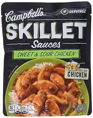 Campbell's Salsas de sartén Pollo agridulce (9.oz 9.00 oz)