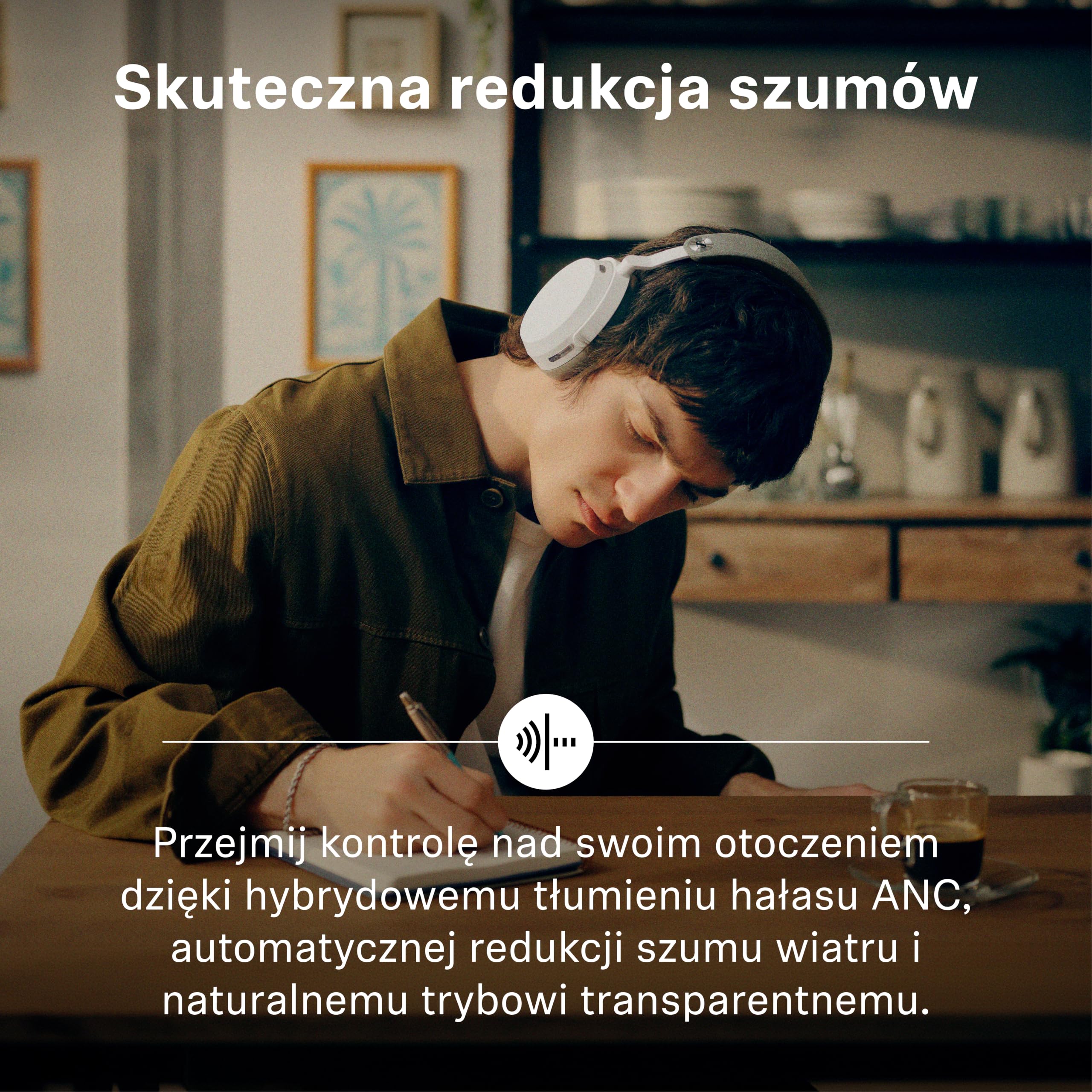 Sennheiser MOMENTUM 5 Wireless Słuchawki nauszne I Bateria do 57h I ANC