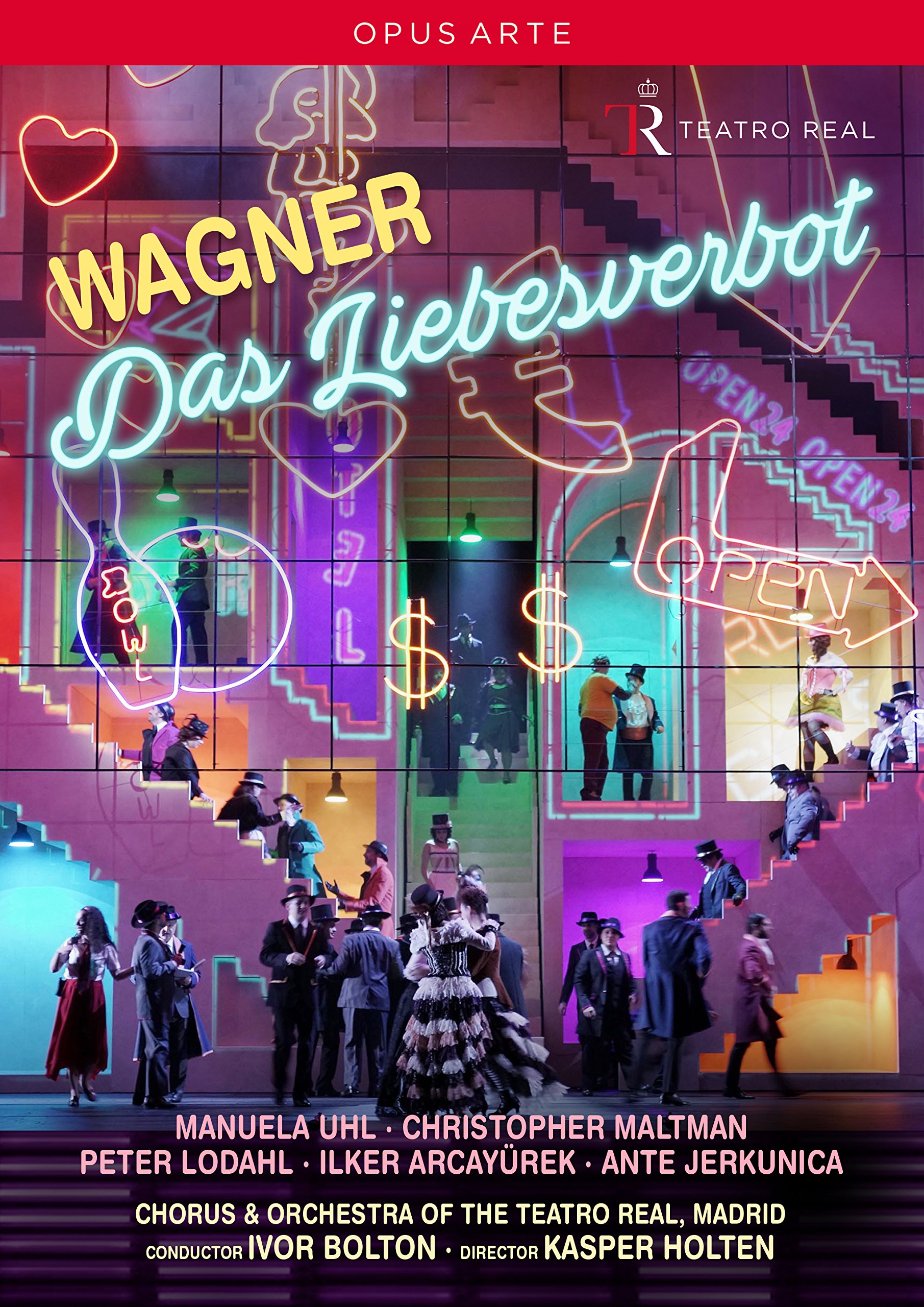 Wagner Das Liebesverbot Teatro Real Madrid Ivor Bolton DVD (2017)