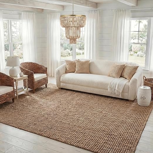 SAFAVIEH Area Rug 6x9 - Natural Fiber Collection - Natura...