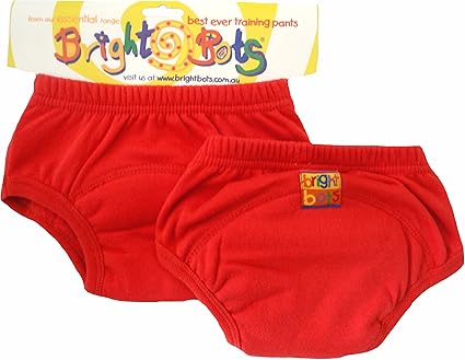 Bright Bots Baby,Clothing,Baby Boys 0-24m,Underwear,Training Pants Bright Bots Potty Training Pants (Twin Pack, Red, Large, Approx 2yrs)
