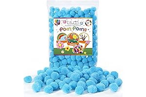 Caydo Blue Cotton Balls for Stunning Arts and Crafts