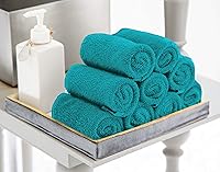 Vista 88 de Utopia Towels Juego de 60 paños de algodón – 100% algodón hilado en anillo, paños de franela de alta calidad, altamente absorbentes y suaves al Beige