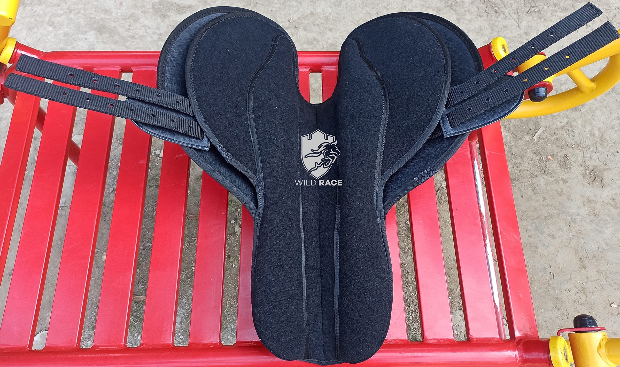 WILDRACE Sella da corsa per cavalli 45,7 cm Nero