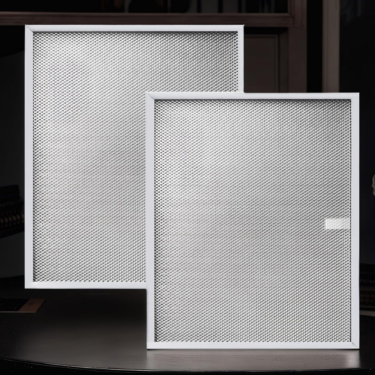 Upgraded BPS1FA30 Range Hood Filter 11-3/4" x 14-1/4", Exact Fit for Broan QS1, WS1, QS2 & Nutone 30" Hoods, 5-Layer Aluminum Grease Filter, Dishwasher Safe, Replaces 99010299, 99010305 (2 Pack)