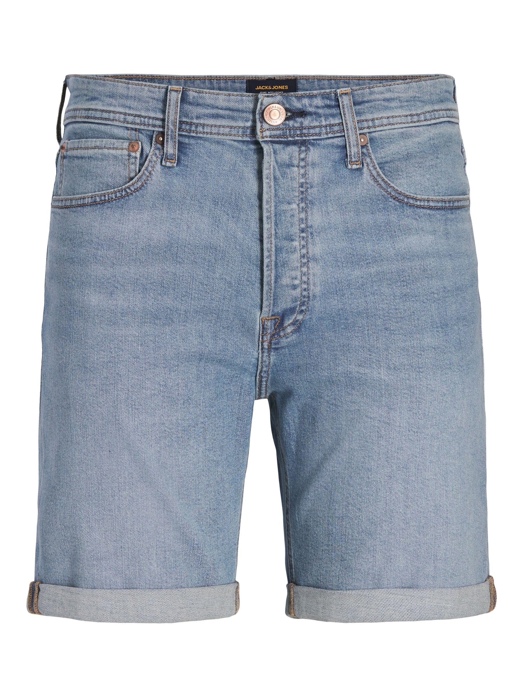JACK & JONES JJIRICK JJIORIGINAL Men's Denim Shorts, Blue Denim/Pack:am 364, XL