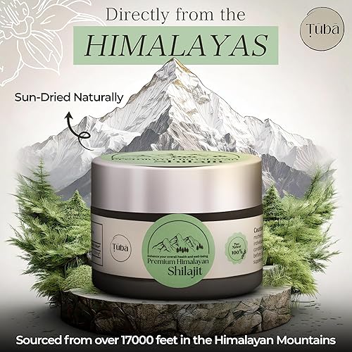 Miniatura 3 de Tuba Resina Shilajit pura del Himalaya  Resina Shilajit 100% pura para aumentar la resistencia, claridad mental, capacidad cognitiva, suplemento