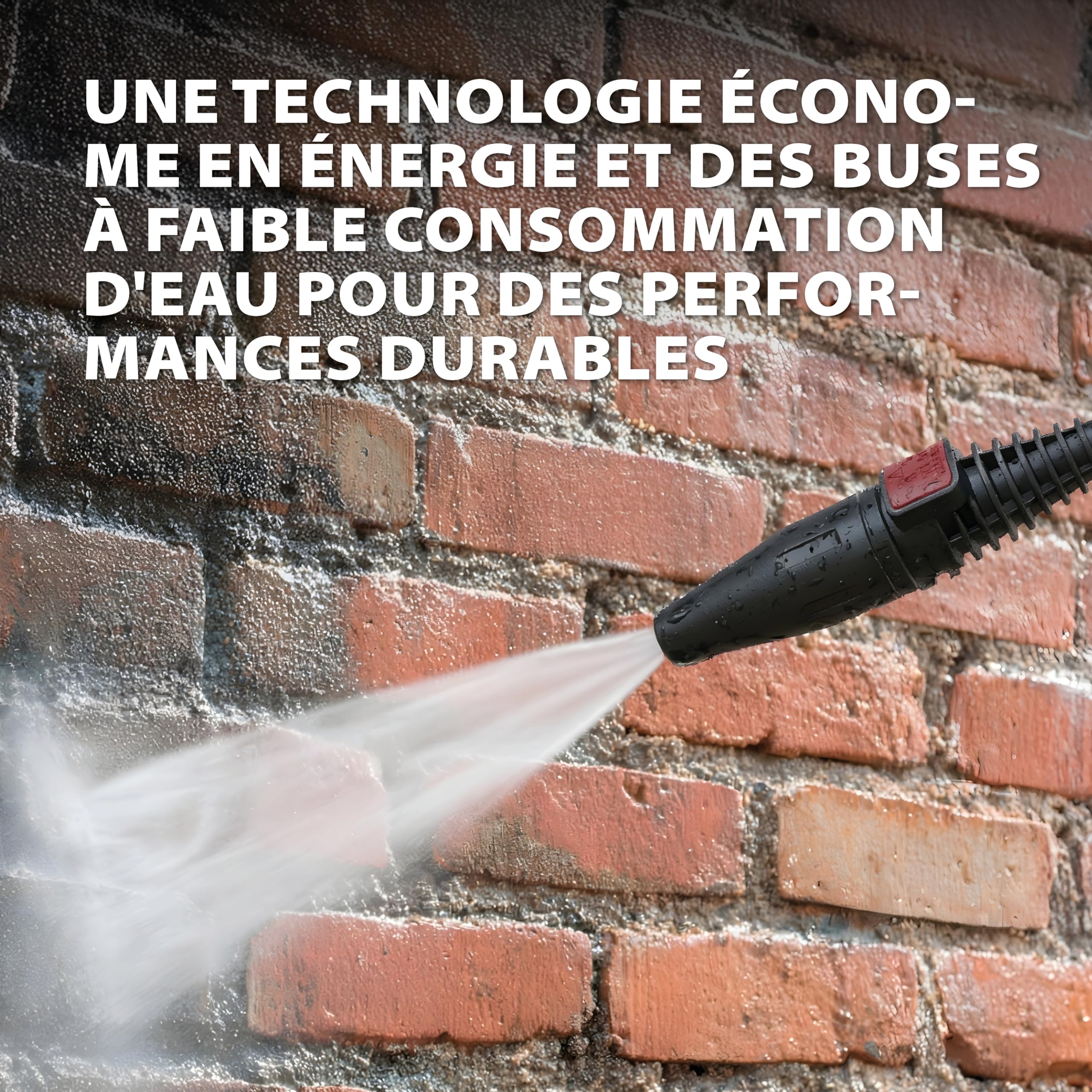 WAGNER AQUASTORM Advanced - Nettoyeur Haute Pression performant pour Un Nettoyage Rapide et Puissant, Incluye boquilla estándar y Turbo