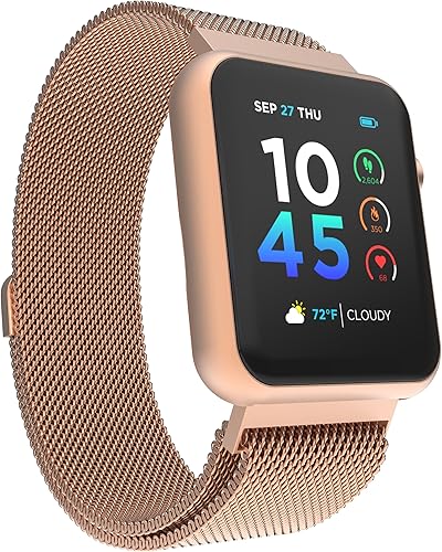 Miniatura 1 de iTouch Air 4 Smartwatch - Monitor de actividad física, monitor de frecuencia cardíaca, esfera de reloj personalizable, rastreador de actividad y