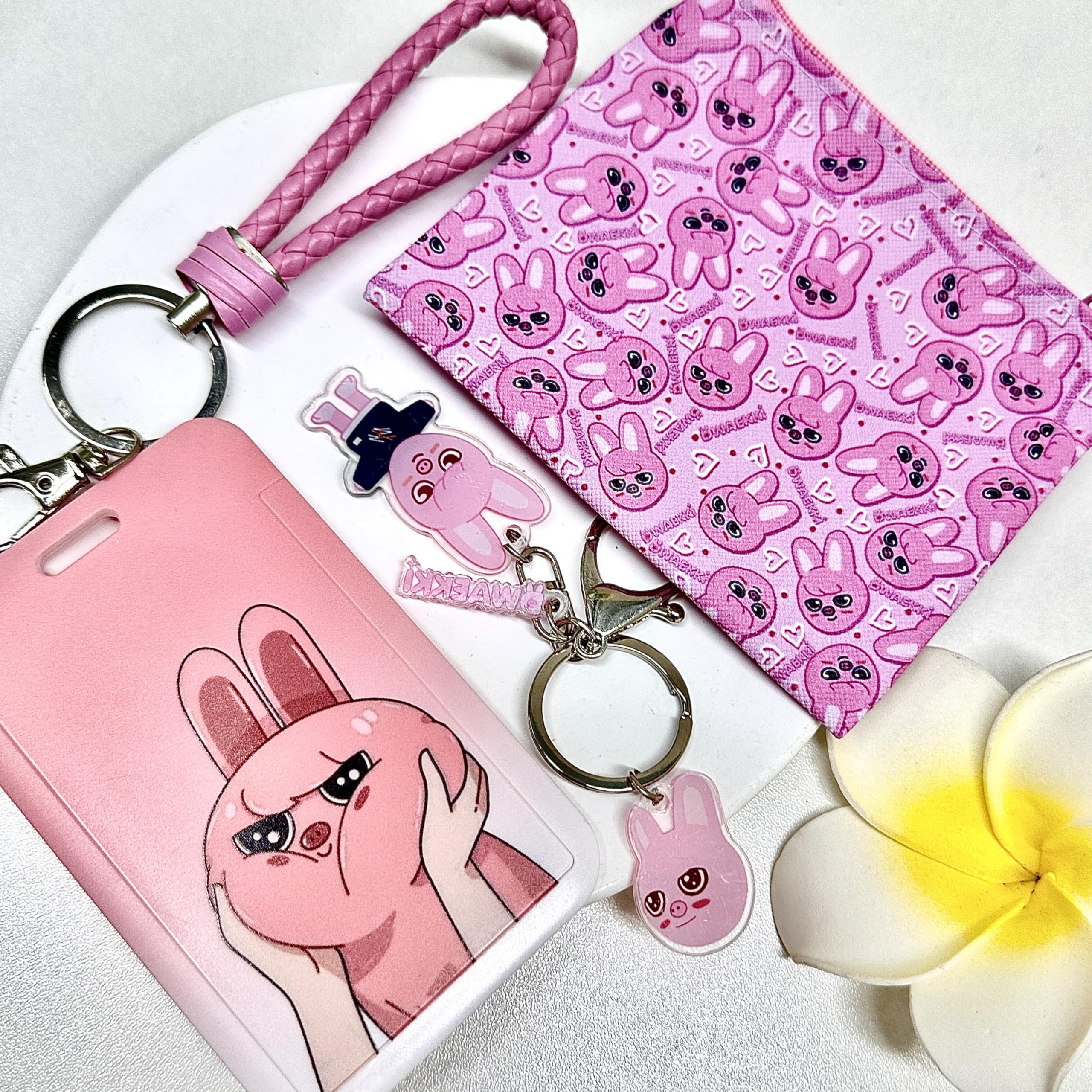 Portefeuille SKZ Stray Kids – Cuir Synthétique, Fermeture Éclair – Porte-cartes, Billets – Idéal Cadeau Kpop - 3
