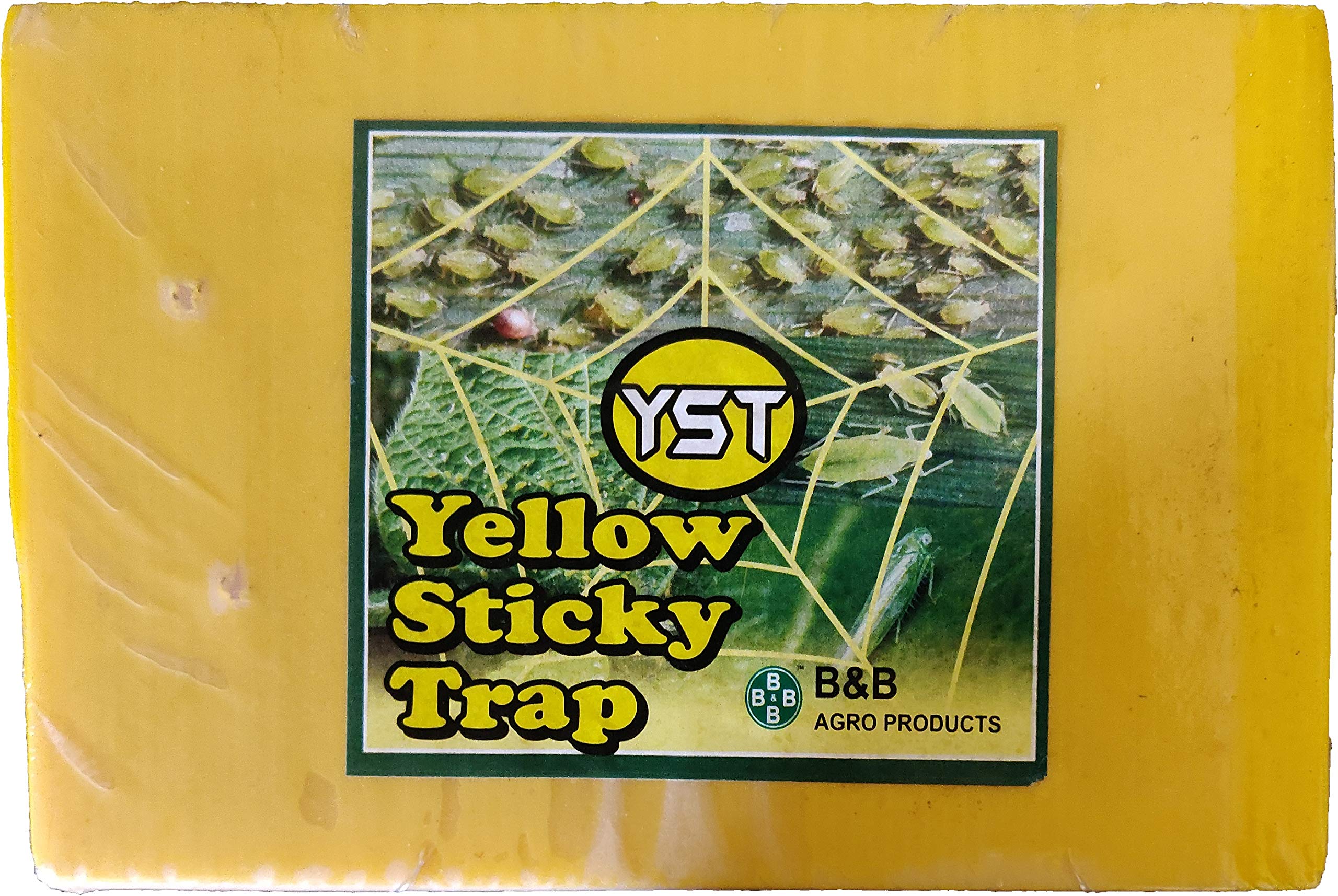 B & B Agro Products Yellow Sticky Trap (Pack of 25)(Insect Killer Trap and Eco-Friendly and Natural Gum Sticky Trap) (B08B3WN4N6) Amazon Price History, Amazon Price Tracker