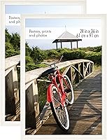 Vista 15 de MCS - Marco para póster con estilo de museo, en madera de granero, de 16 x 20 pulgadas, 2