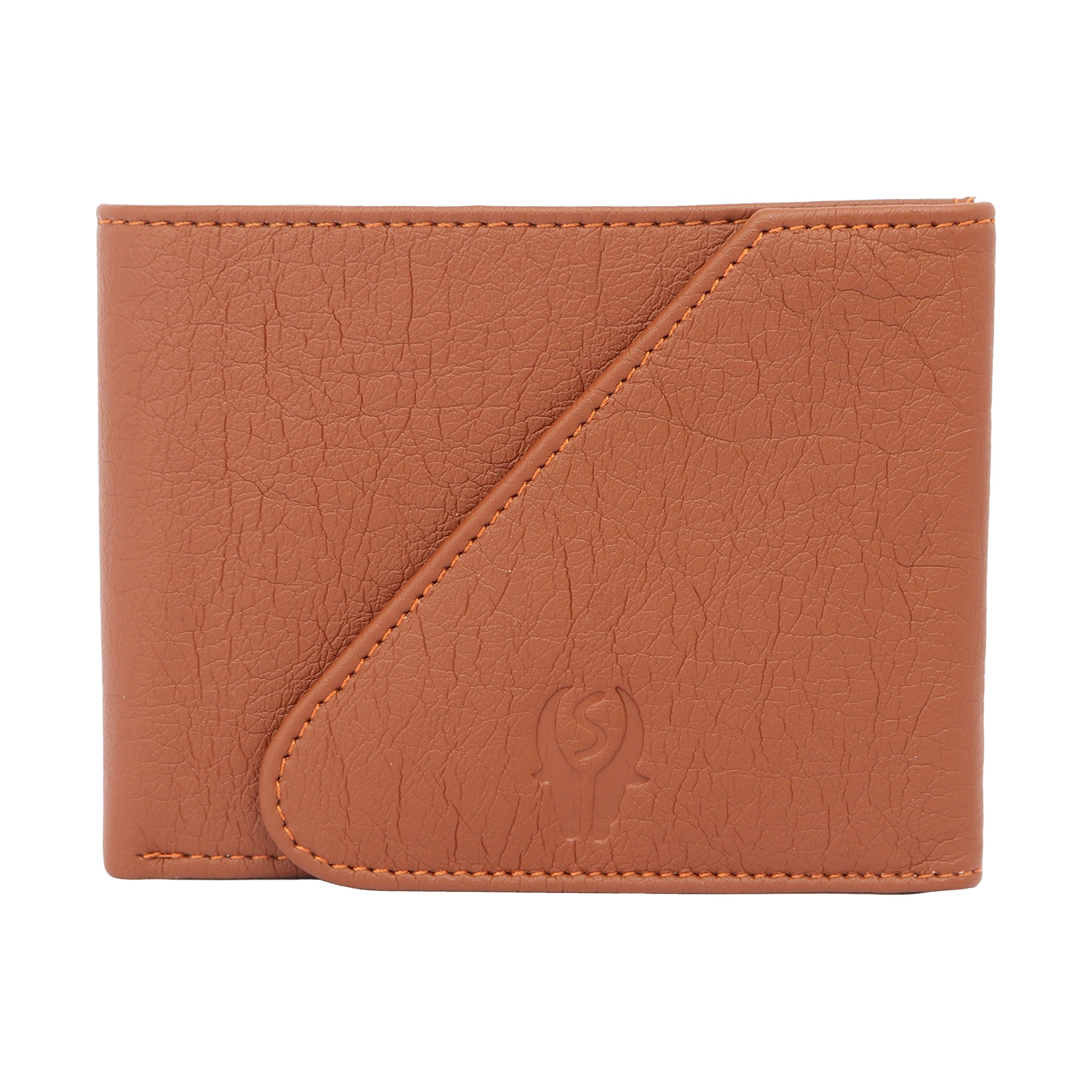 SAMTROHTan KAN Design PU Leather Wallet for Men