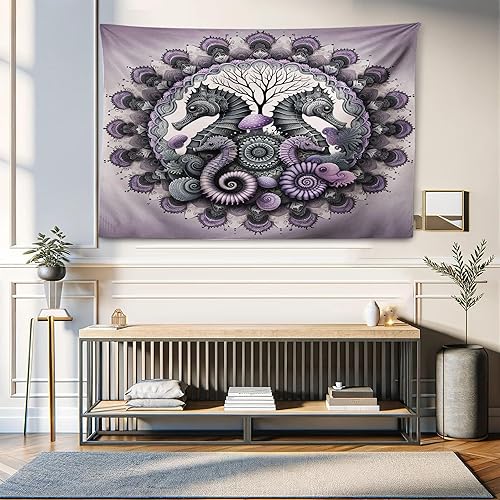 Miniatura 153 de Ambesonne Tapiz vintage, detalles de relojes mecánicos, diseño steampunk, diseño steampunk, para colgar en la pared para dormitorio, sala de estar,