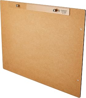 Prancheta Portátil Artística em Mdf com 4 mm de Espessura, Trident 48-A3MA, Natural, Formato A3