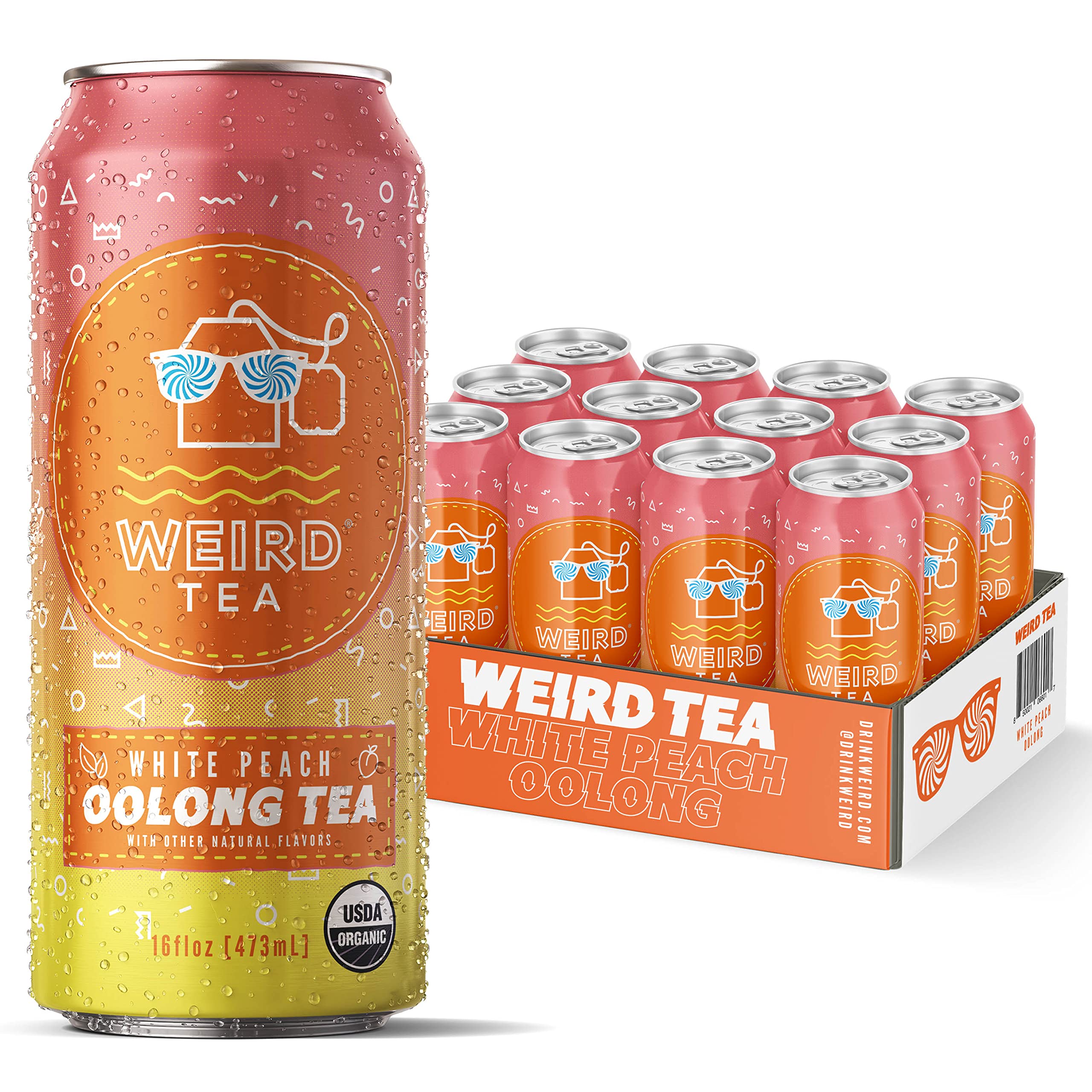 Buy Drink Weird Weird Tea, White Peach Flavor with Oolong Tea