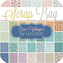 Bee Vintage Scrap Bag About 2 Yards for Lori Holt Riley Break 2 Yards DIY Quilted Fabric