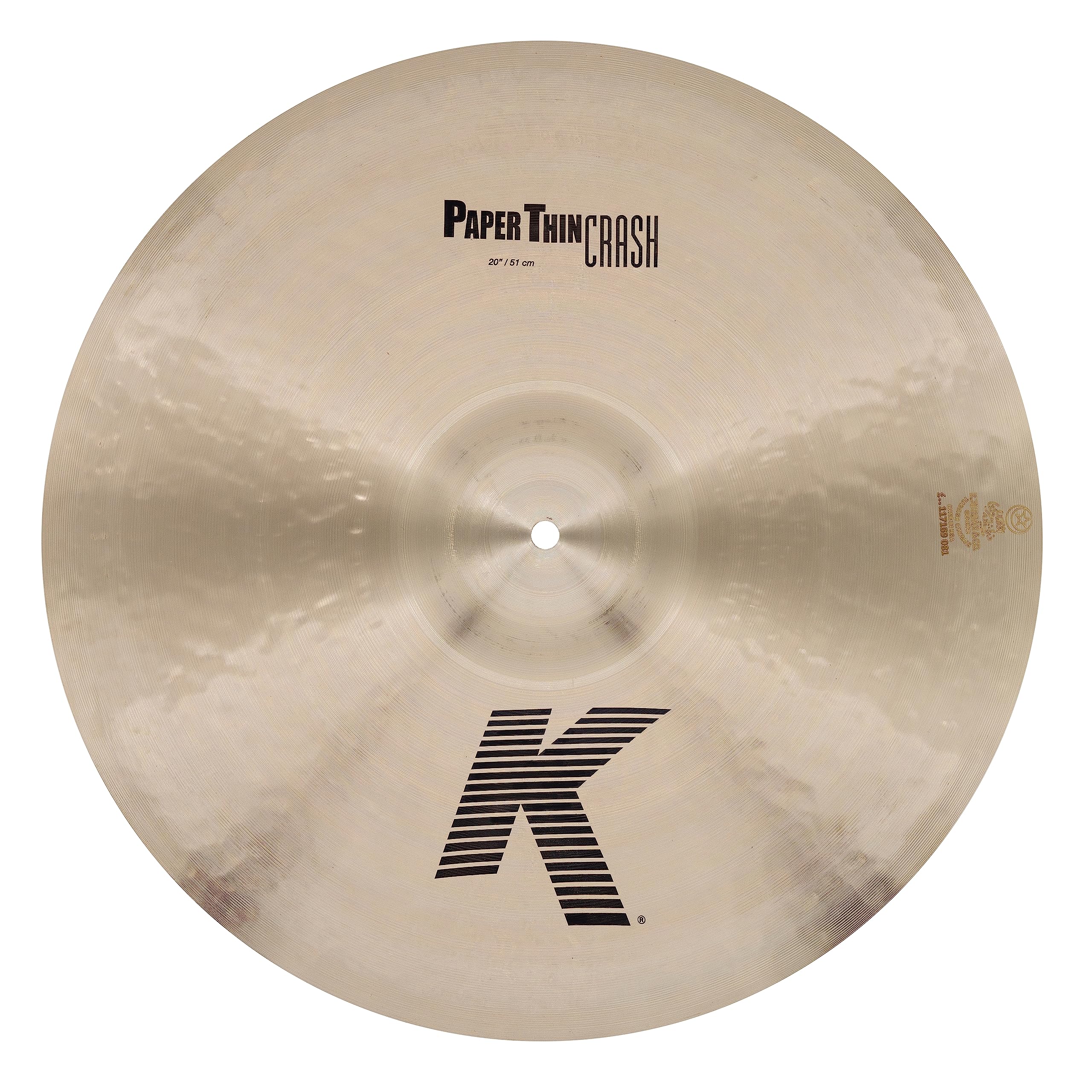 Zildjian K2820 K-Series Paper Thin Crash 20" - Cymbale Crash