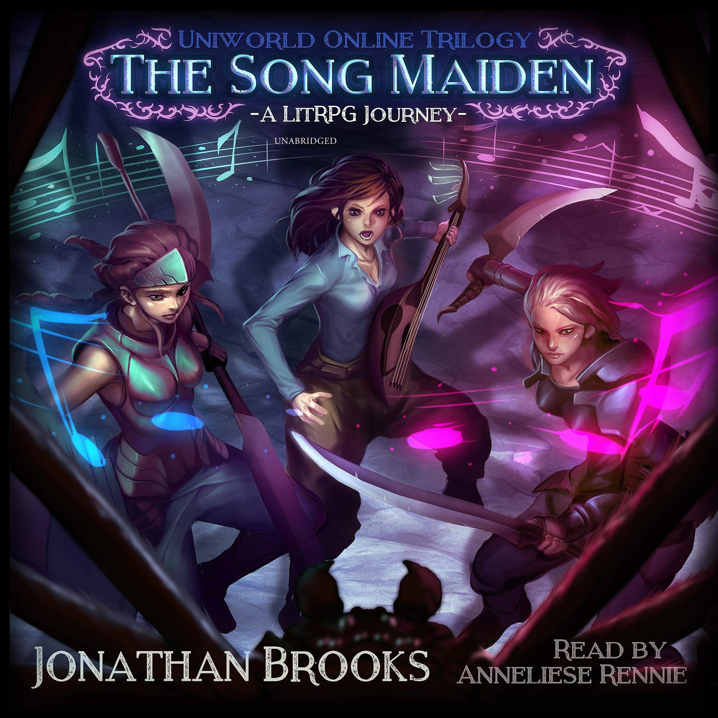 Cover art for The Song Maiden: A LitRPG Journey