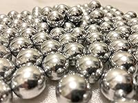 Vista 3 de 100 Bolas de Aluminio Cal .43 para Autodefensa y Práctica de Tiro, Proyectiles de Munición Sólidos Duros Calibre .43 Compatibles con T4E Walther