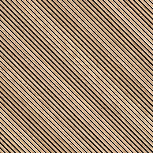 Miniatura 7 de MSI Paquete de 4 paneles de pared de listones de madera acústica para decoración de interiores, paneles de madera estriada 3D que absorben el sonido