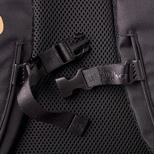 Miniatura 7 de WILSON Pro Staff V14 Super Tour - Mochila de tenis, color marrón, con capacidad para hasta 2 raquetas