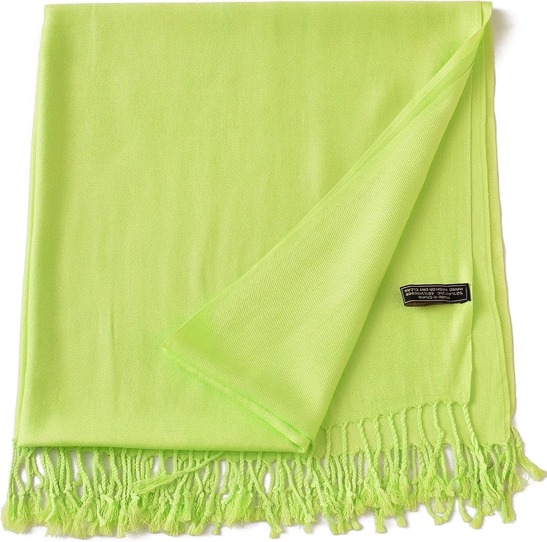 lime green shawls