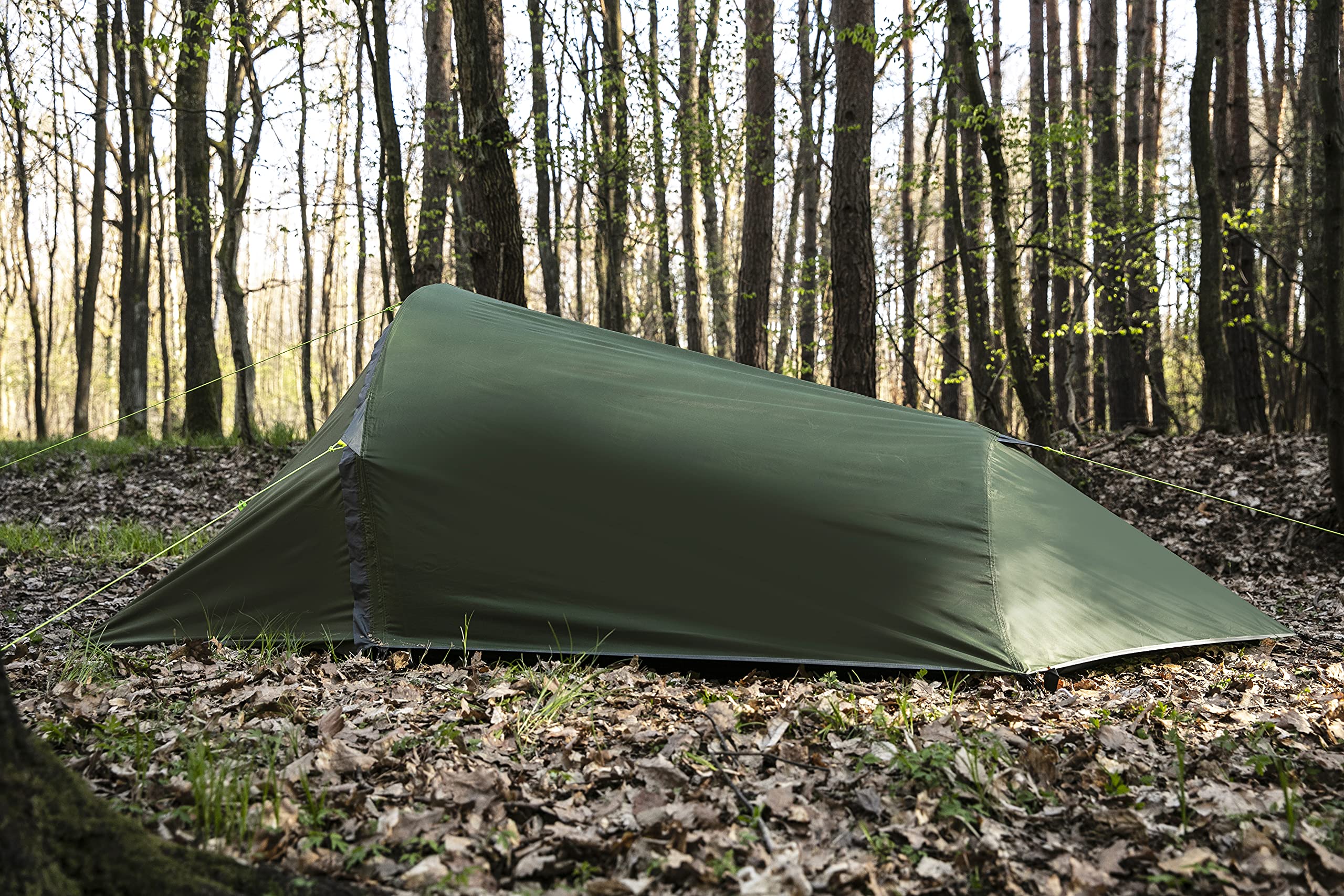 peme Leśny namiot kopułowy, namiot kempingowy dla 2 osób, wodoodporny 4000 mm, lekki namiot rodzinny, na trekking, kemping, wędrówki i festiwale na świeżym powietrzu, z 2 wejściami