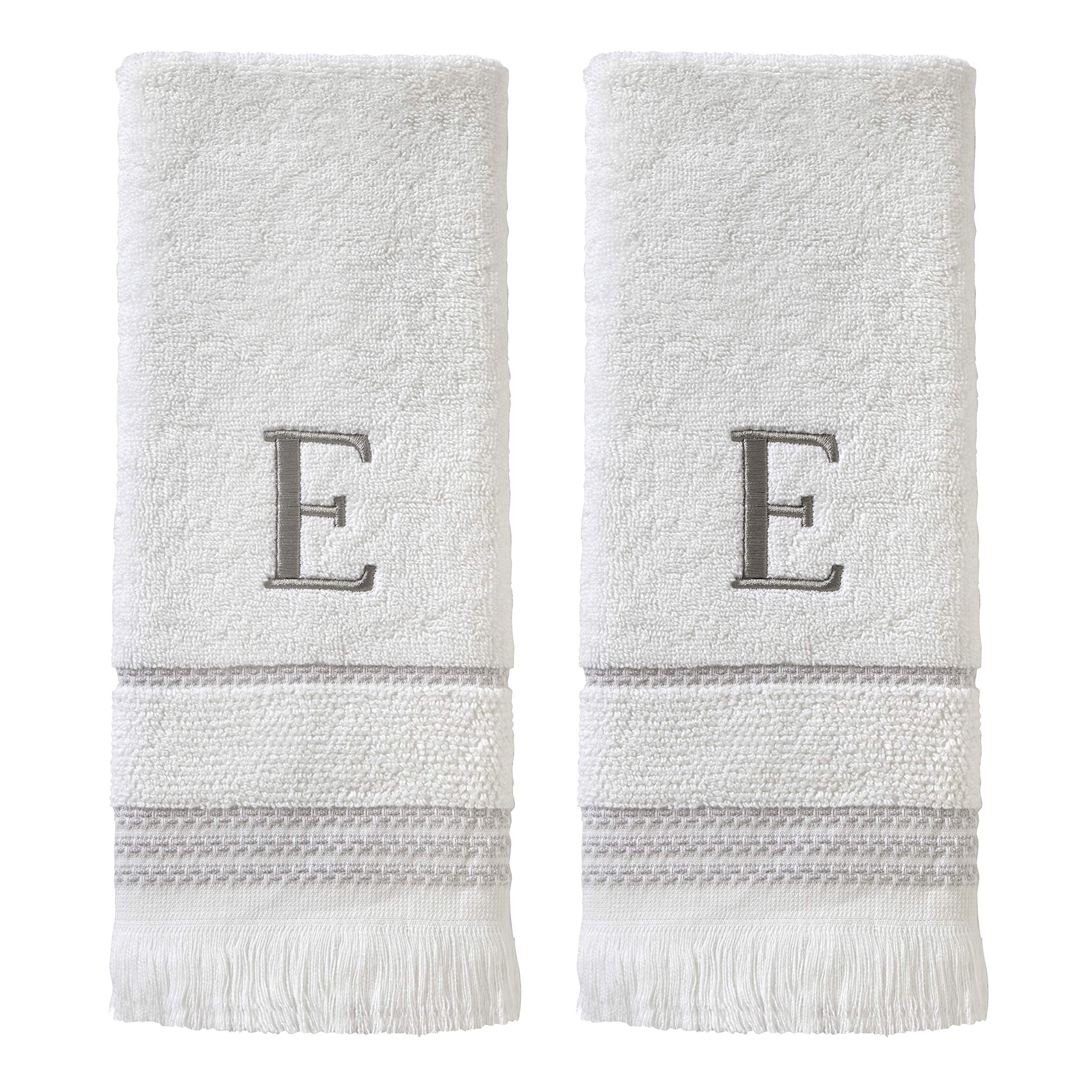 Personalized Bath Towels - Monogrammed E -23 Personalized Bath Towels - Monogrammed E -23