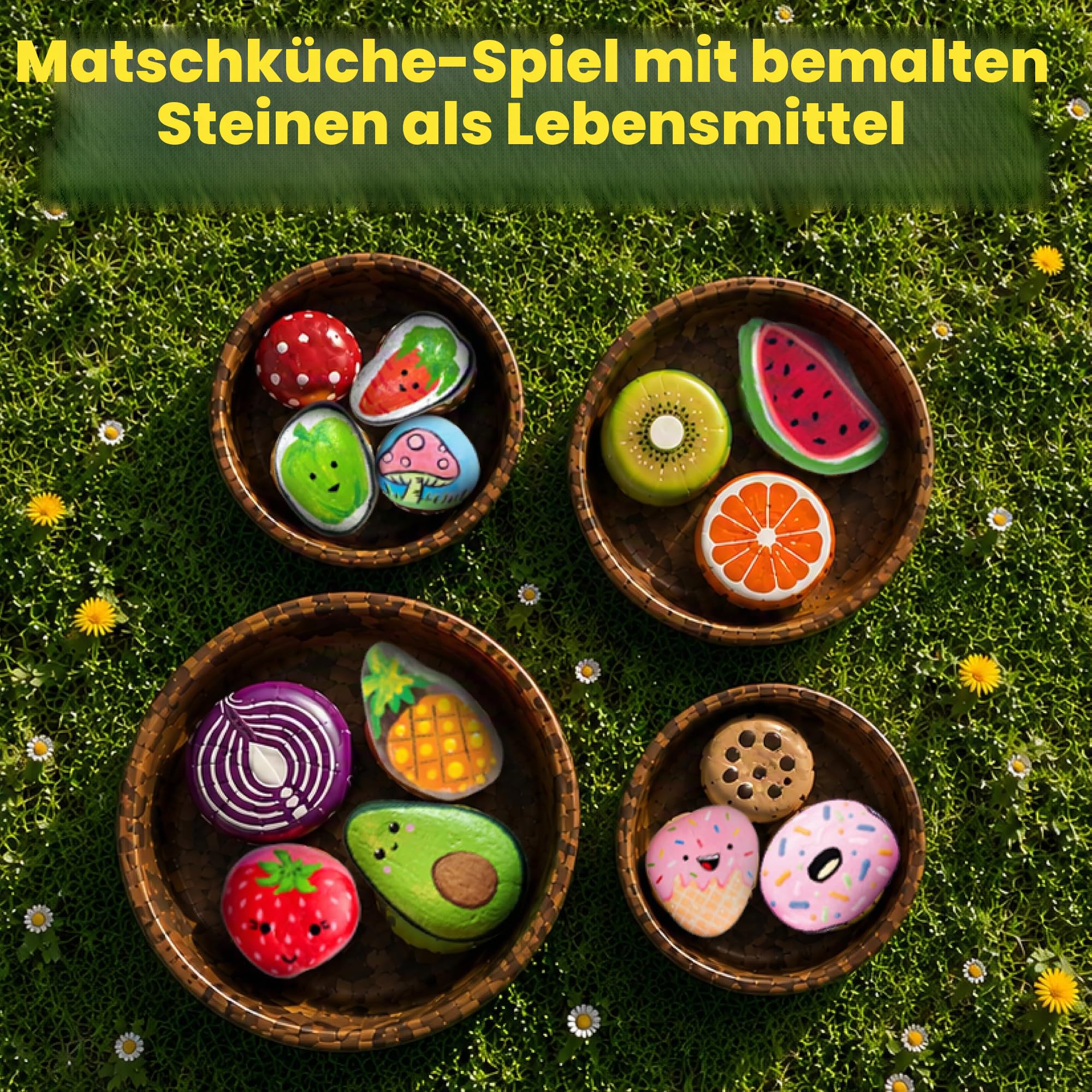 Creativity for Kids Glow In The Dark Rock Painting Kit - Paint 10 Rocks with Water Resistant Glow Paint - Crafts for Kids