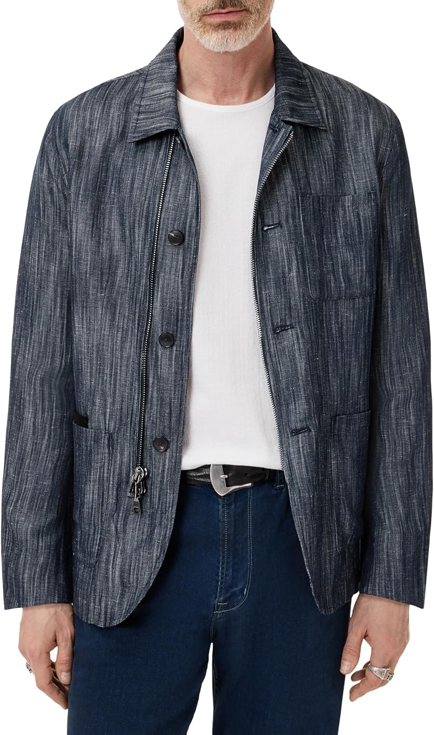 John Varvatos mens Homer Jacket