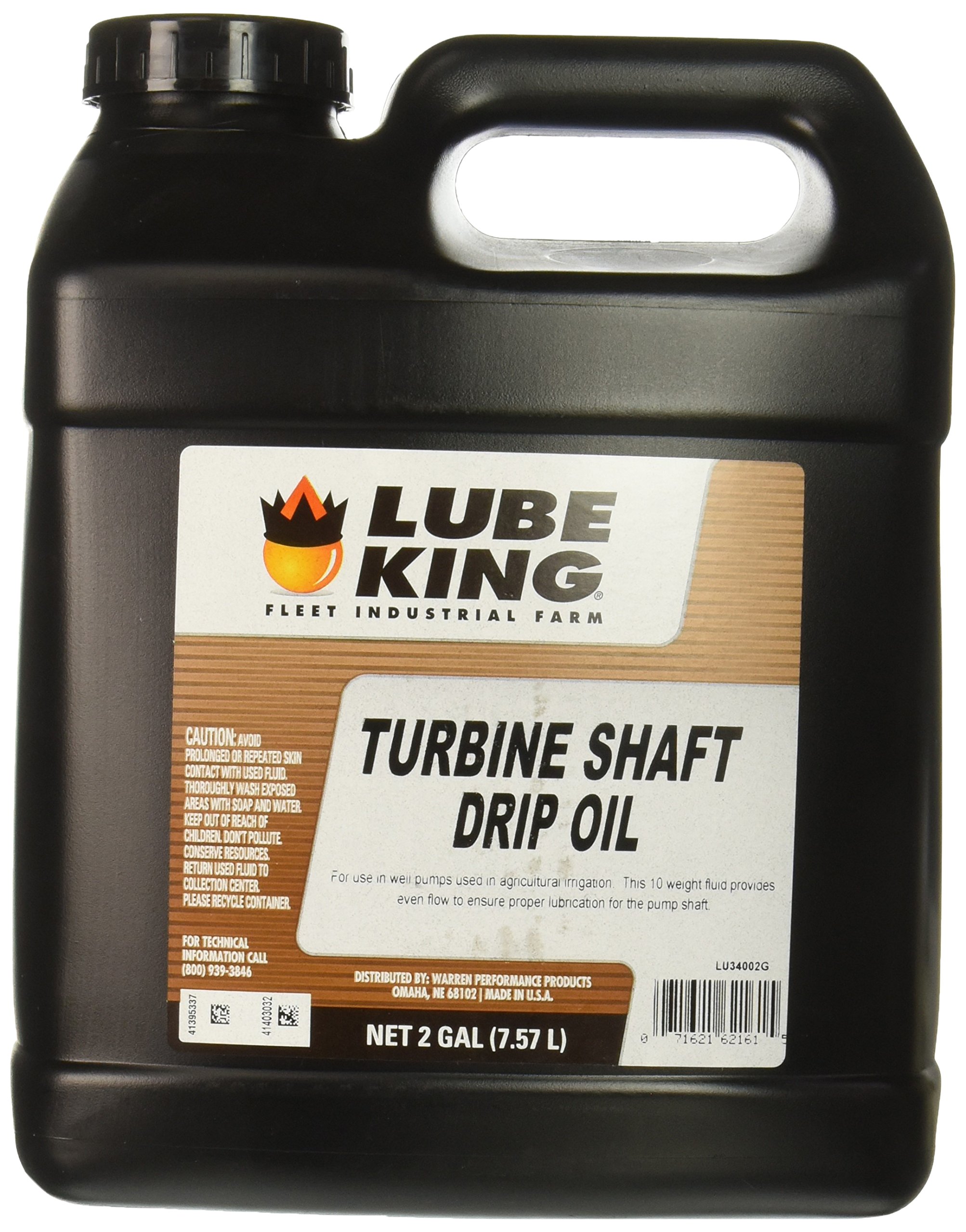 WARREN DISTRIBTUTIO LU34002G 2 gallon 10W Irrigate Drip Oil