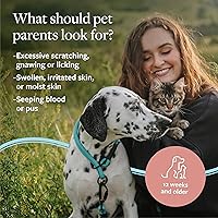 Vista 4 de SynergyLabs champú contra la comezón para perros y gatos - 16 onzas líquidas