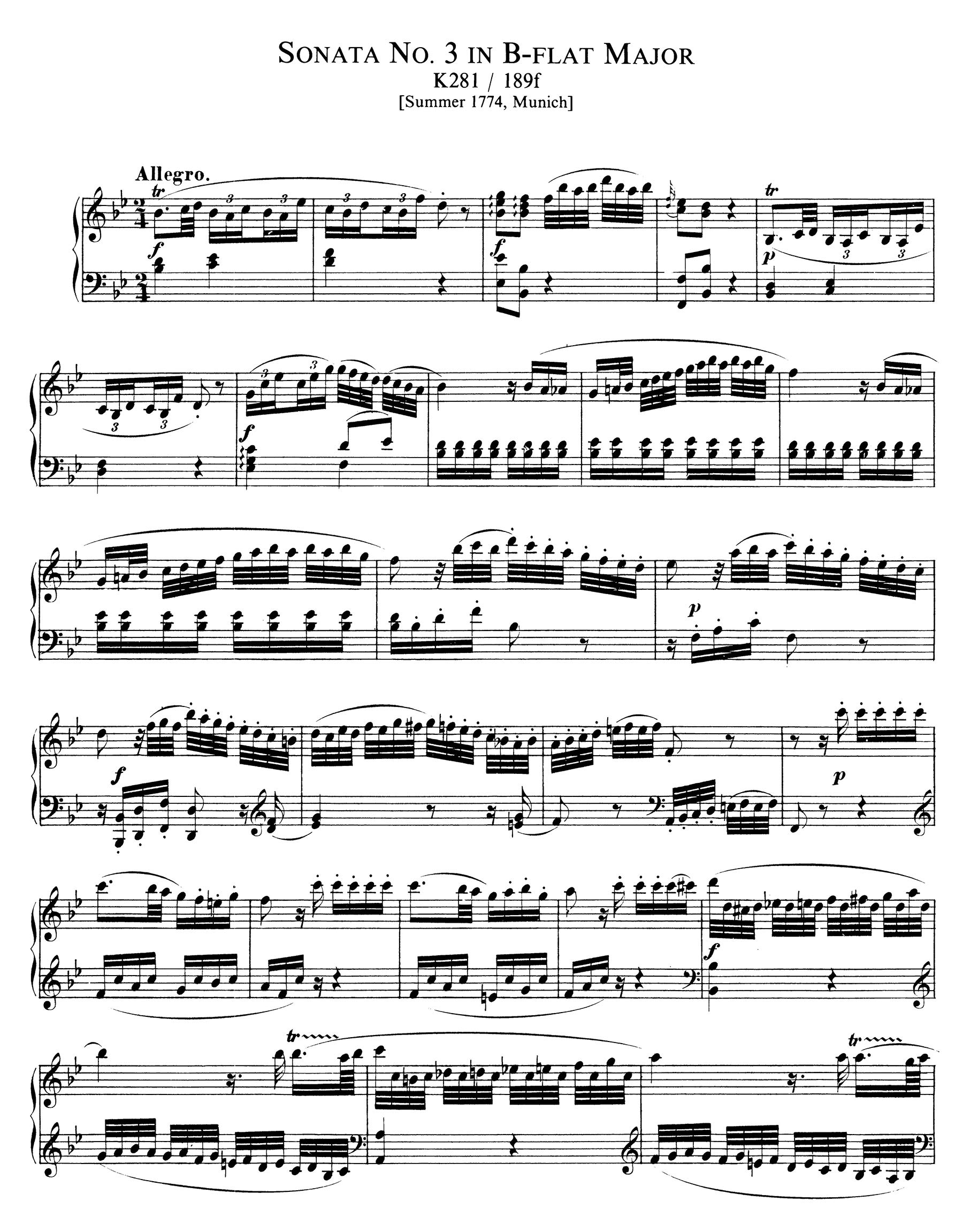 Sonates et Fantaisies - Piano