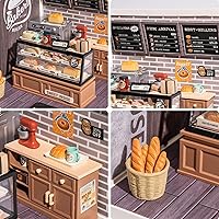 Vista 3 de Rolife Bloques de construcción LED para adultos, juegos de construcción de juguetes 1:24, kits de construcción de modelos, kits de casa de muñecas