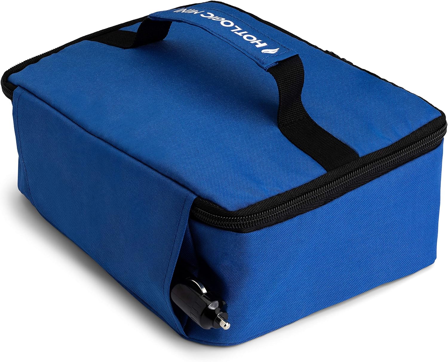 HOTLOGIC Mini Portable Oven, Food Warmer Electric Lunch Box with 12V Vehicle Plug, Mini Personal Heated Lunch Box for Cooking and Reheating Meals in Vehicles and Trucks for Work or Travel (Blue): Home & Kitchen