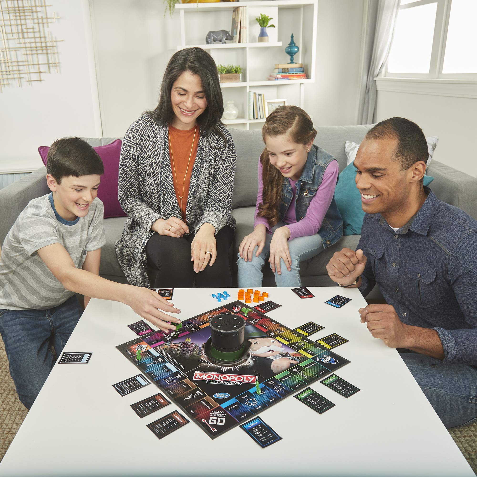 Monopoly - Jeu de Societe Voice Banking - Jeu de Plateau - Version Française