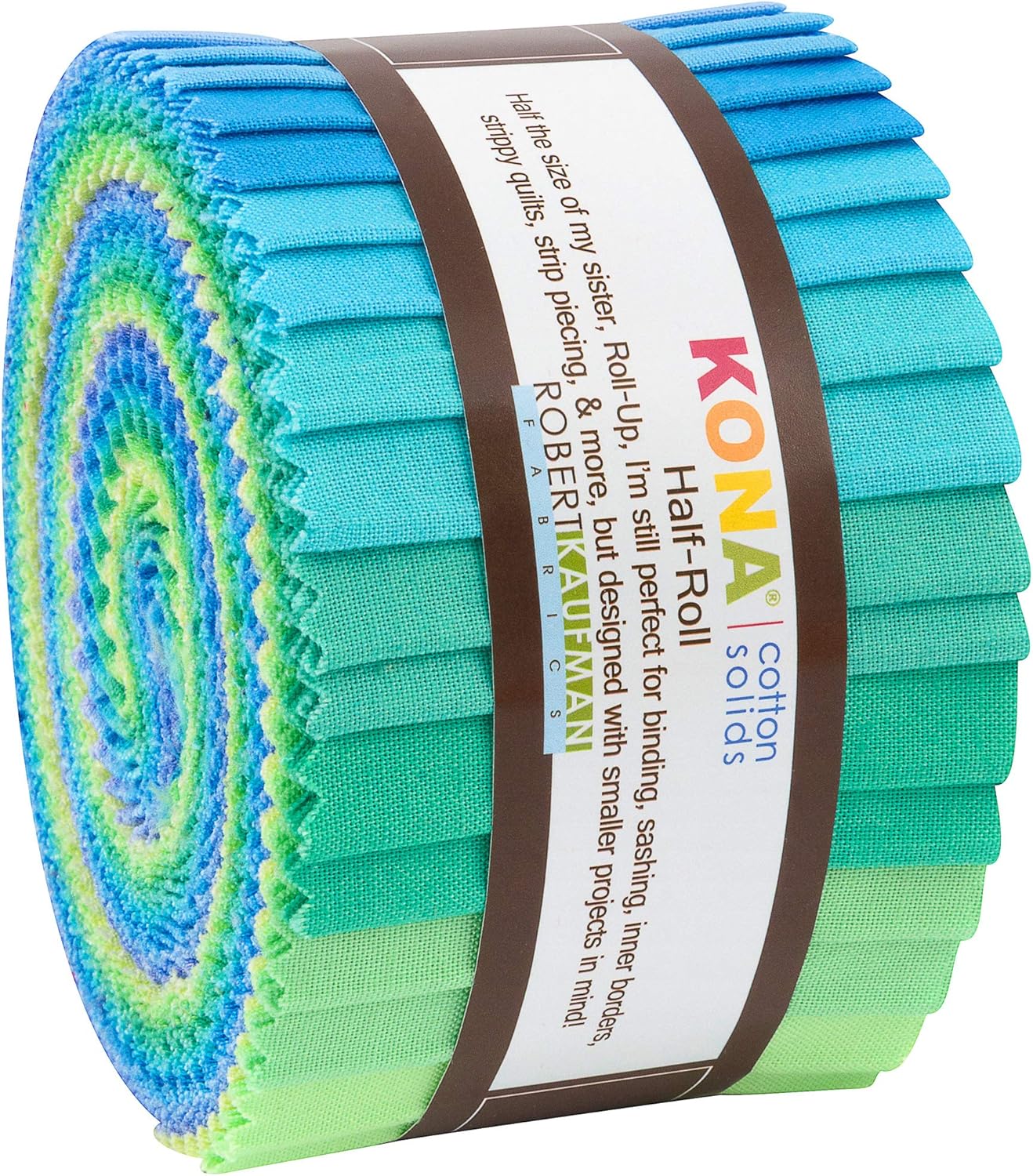 Kona Cotton 2.5 Half Rolls 24 Pcs Mermaid Shores