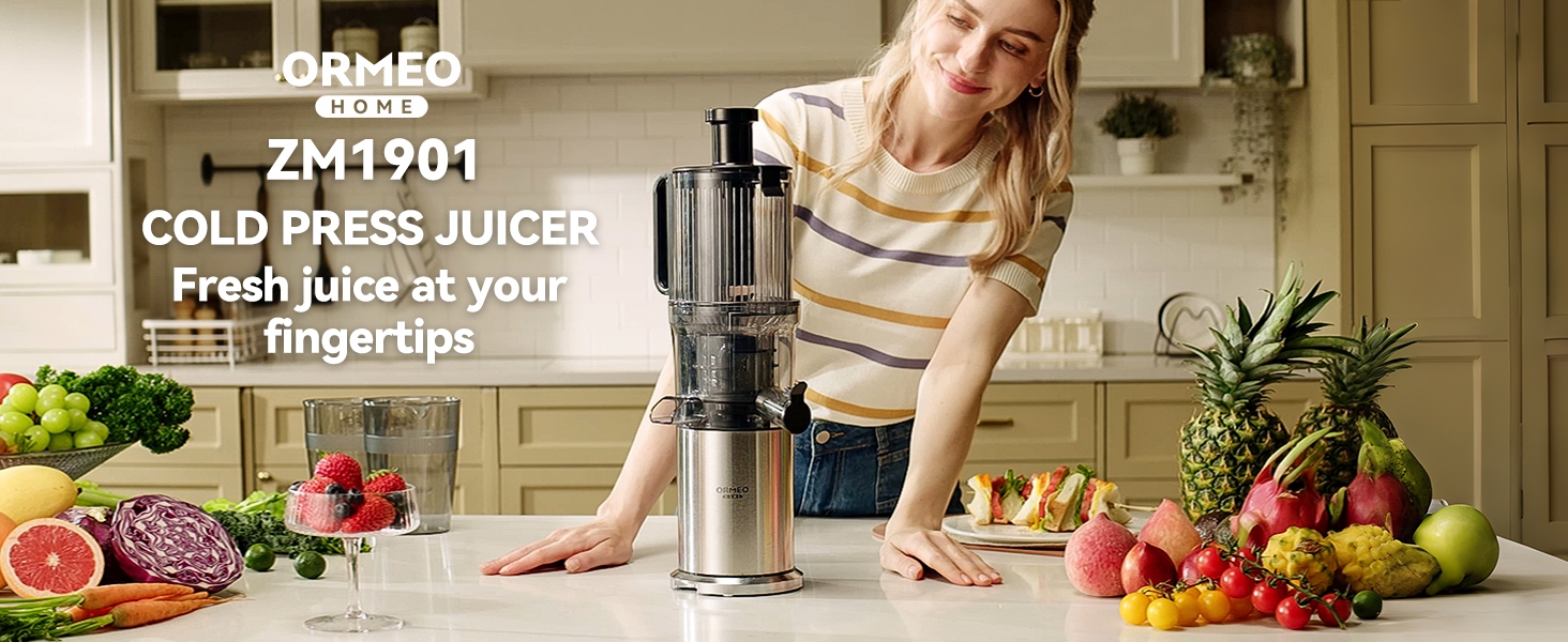 Cold Press Megawise Slow Masticating Juicer Blender For
