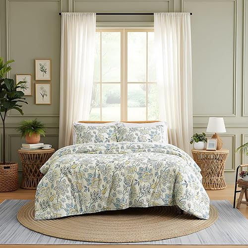 Miniatura 59 de Colección Coastal Stripes - Calidad premium, suave, resistente a las arrugas, la decoloración y las manchas, fácil cuidado, juego de funda de Rayas